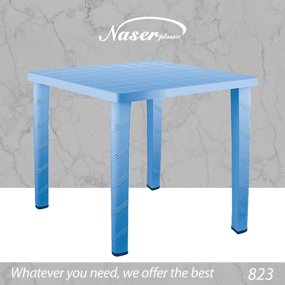 823 میز پلاستیکی ناصرپلاستیک کد 823
