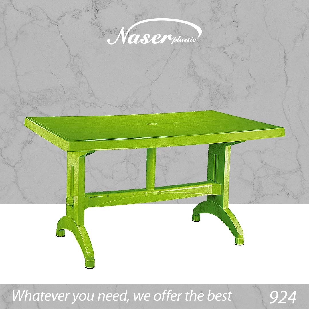 942 میز پلاستیکی ناصر پلاستیک کد 924